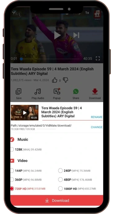 HD Quality Videos